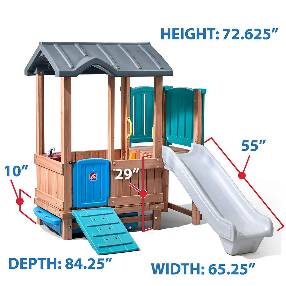 Step2 Woodland Adventure Playhouse & Slide - Naivri