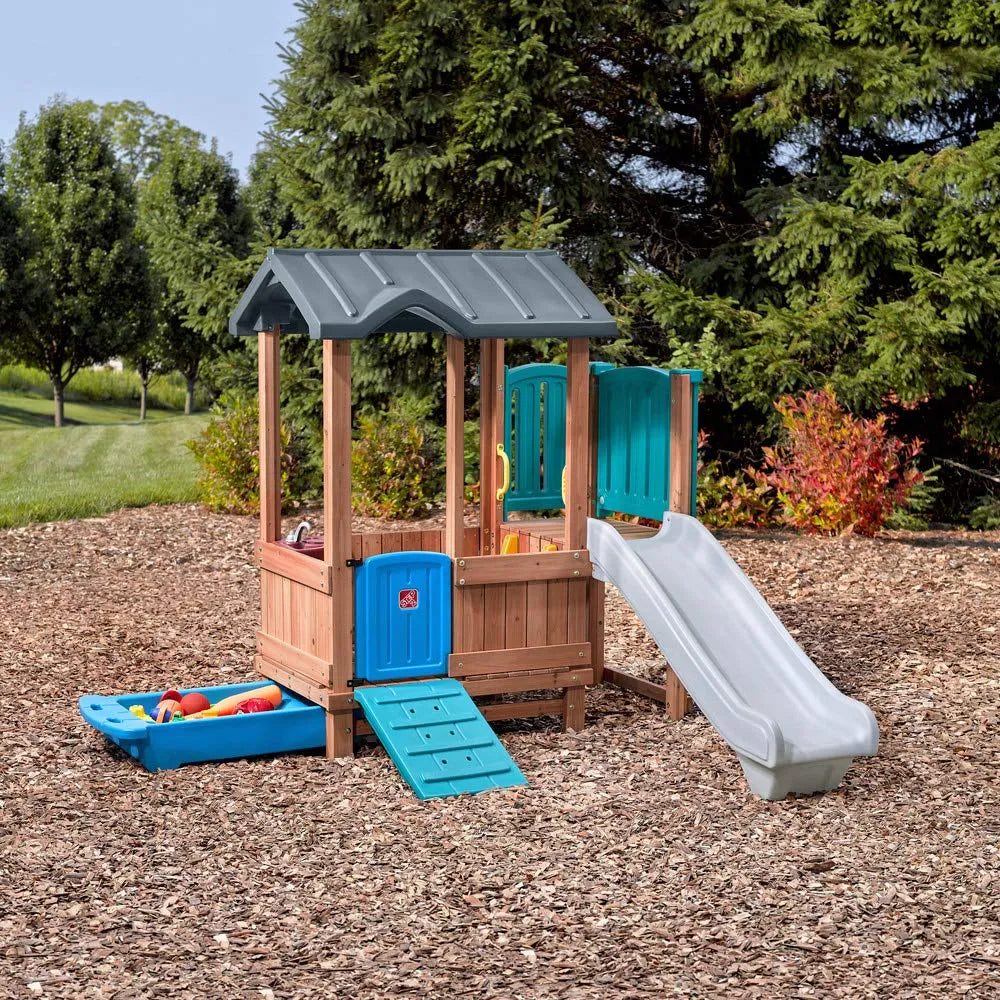 Step2 Woodland Adventure Playhouse & Slide - Naivri