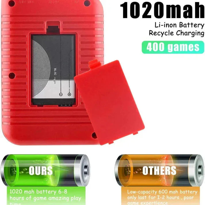 Sup Game Box - 400 Retro Games | 3” HD Screen - Naivri
