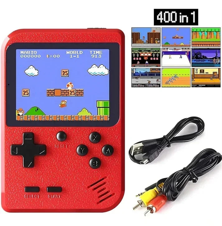 Sup Game Box - 400 Retro Games | 3” HD Screen - Naivri
