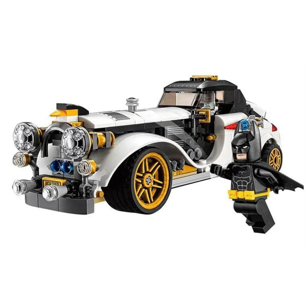 Super Hero Batman Building Blocks Set – 305 Pcs Construction Toy Compatible with Major Brick Brands | Architect Bricks Ref. 7128 | For Kids Ages 6+ - Naivri