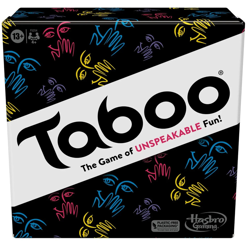 Taboo – Word Guessing Party Game for Teens & Adults | 212 Cards, 848 Words, Hilarious Fast-Paced Fun - Naivri