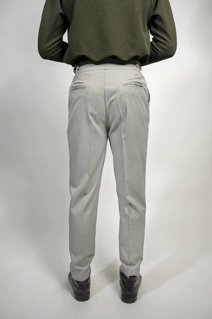 Tailored High Waist Adjustable Trousers - Naivri