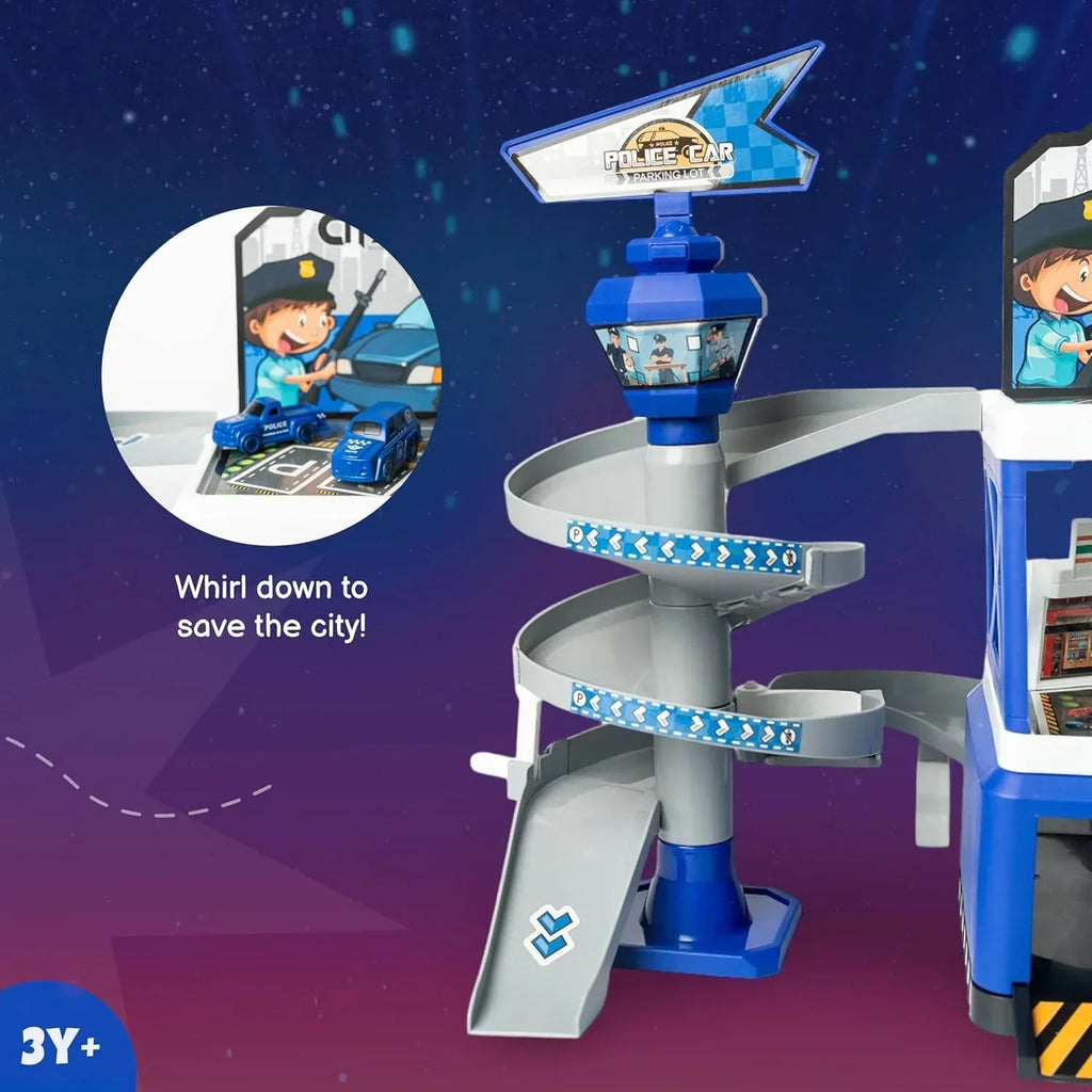 Tak Tak Toys Police Command Parking Lot Set – Action Toy at Naivri - Naivri