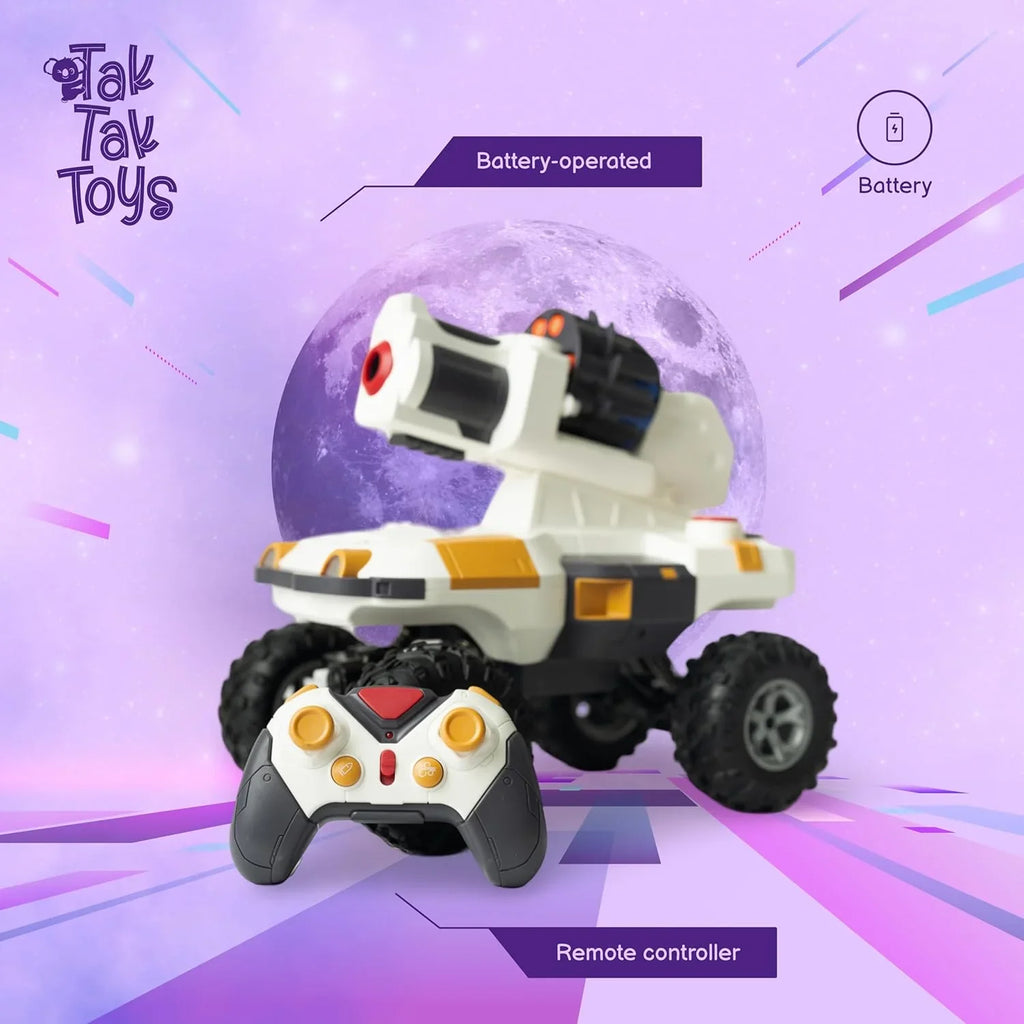 Tak Tak Toys RC Lunar Ranger Soft Bullet Tank – Action Toy at Naivri - Naivri