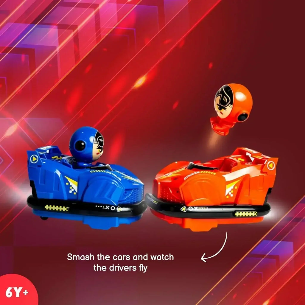 Tak Tak Toys Smash Racers – Remote Control Bumper Car Battle Set for Kids - Naivri