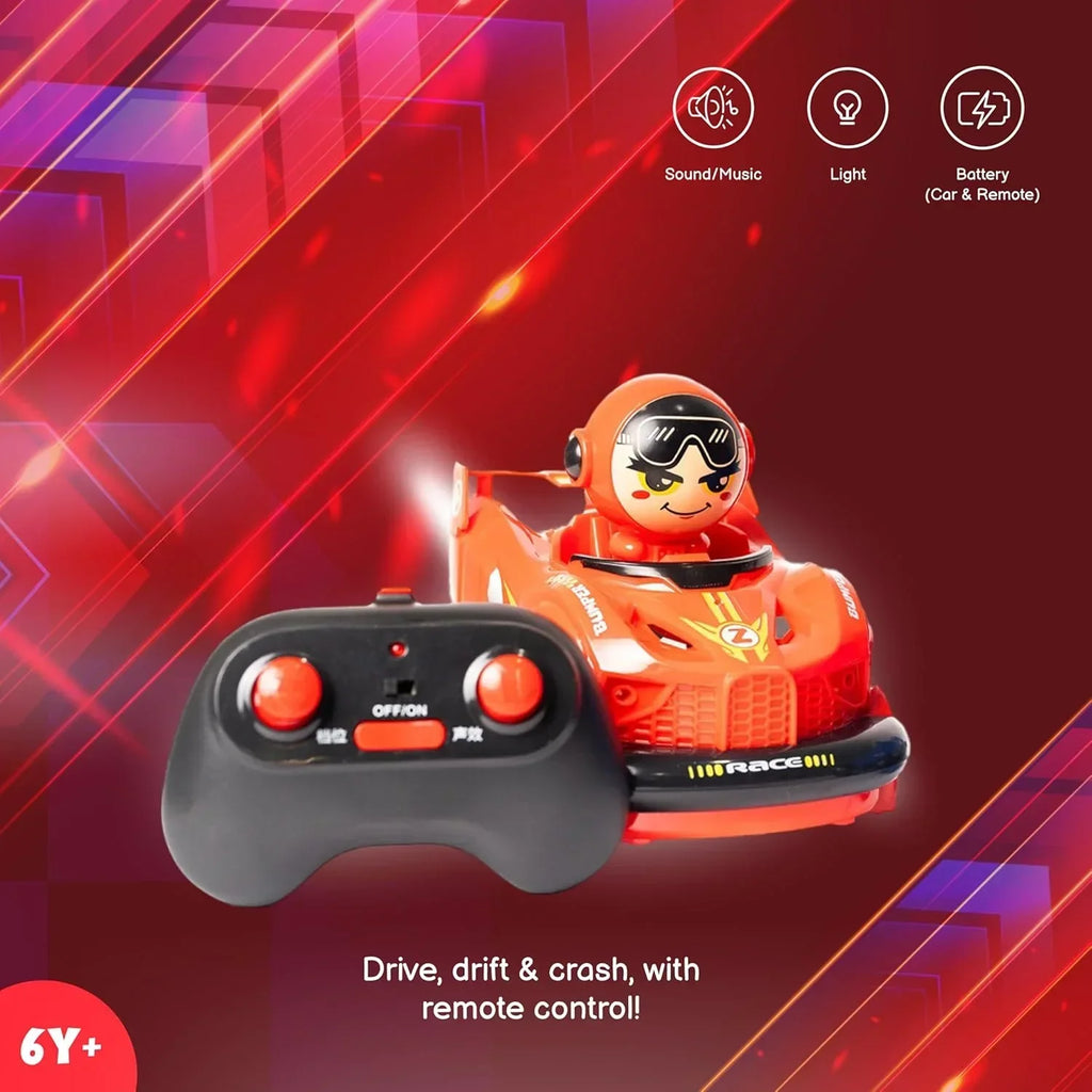 Tak Tak Toys Smash Racers – Remote Control Bumper Car Battle Set for Kids - Naivri