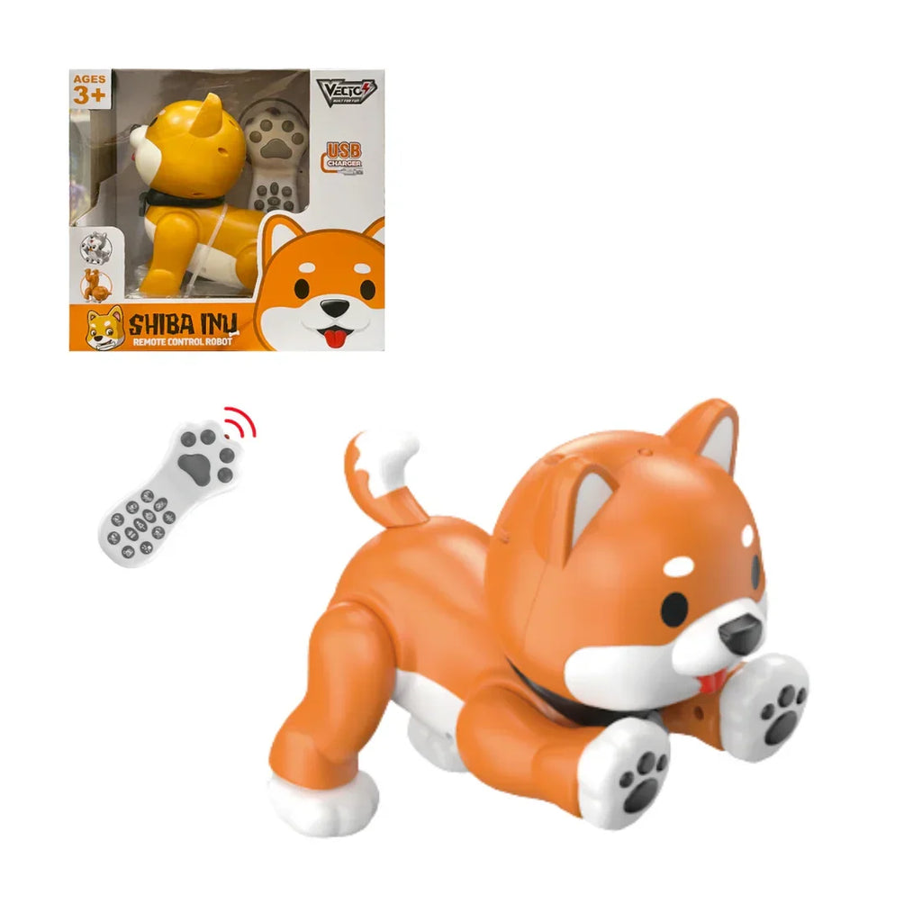 TechPaws Smart Husky Robot Dog – Remote Control, Dancing & Singing Interactive Toy for Kids - Naivri