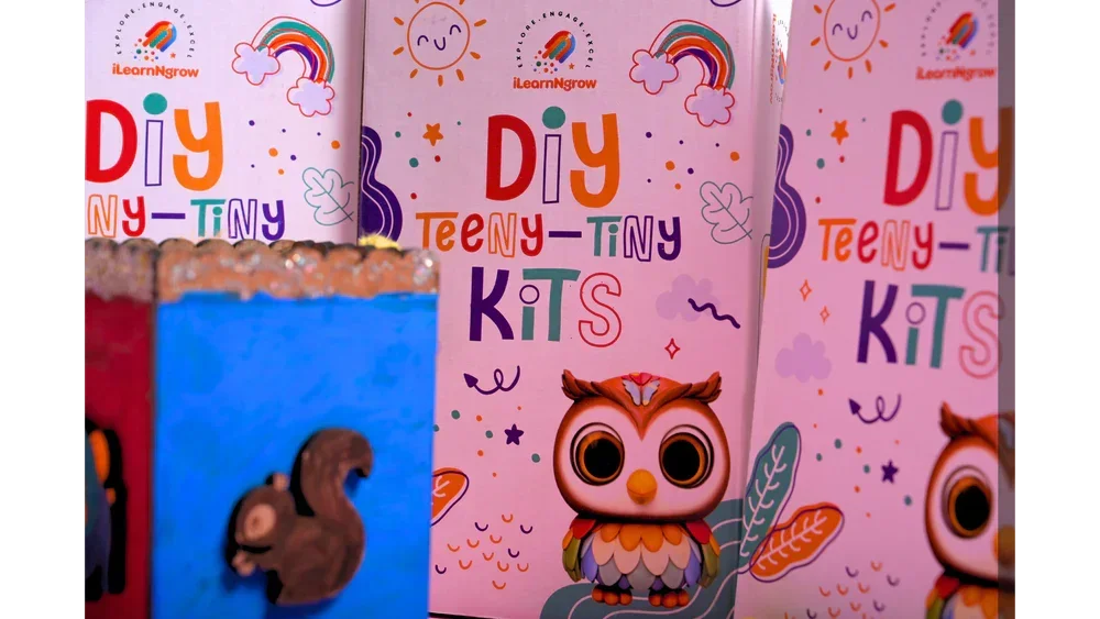 Teeny Tiny DIY Pen Stand Craft Kit – Color & Decorate Your Own Desk Organizer | iLearnNGrow - Naivri