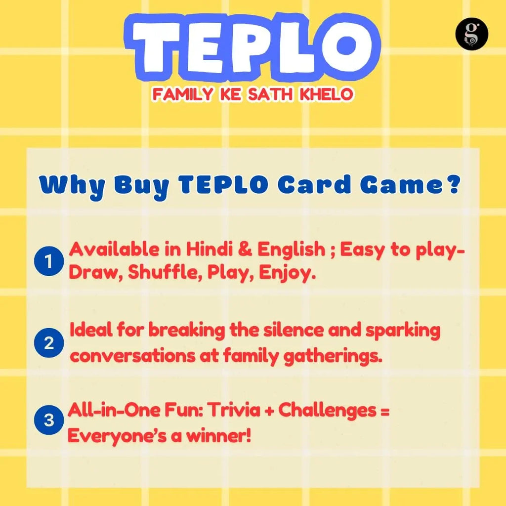 Teplo Playing Cards – The Ultimate Family Game Night Essential - Naivri