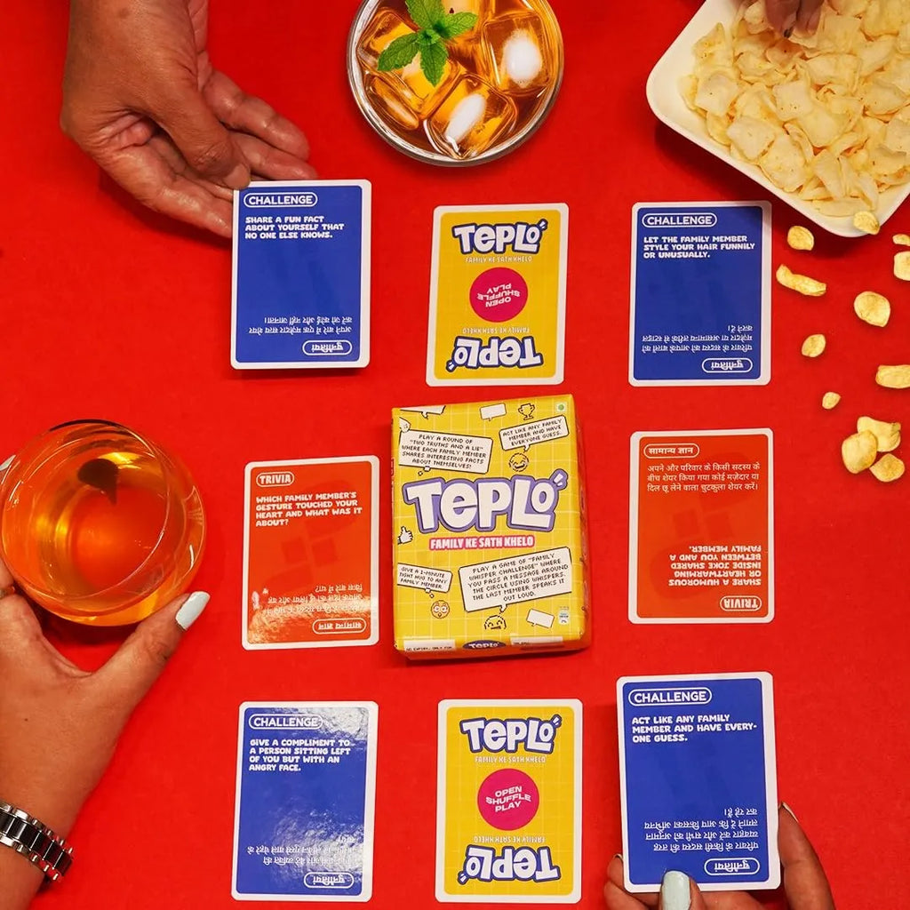 Teplo Playing Cards – The Ultimate Family Game Night Essential - Naivri
