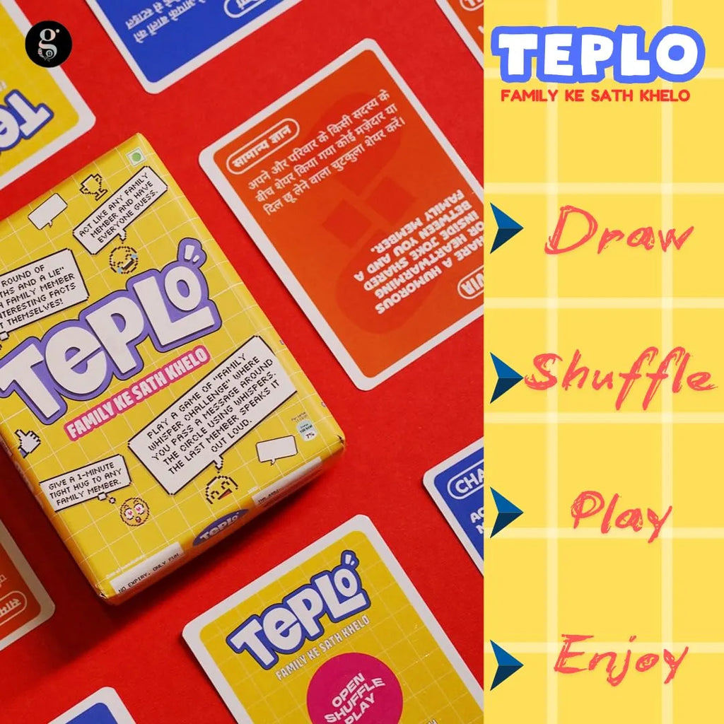 Teplo Playing Cards – The Ultimate Family Game Night Essential - Naivri