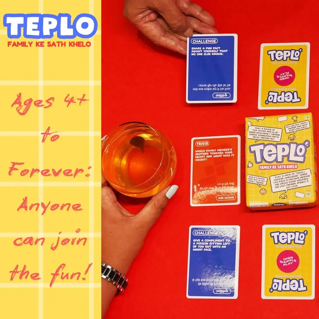 Teplo Playing Cards – The Ultimate Family Game Night Essential - Naivri
