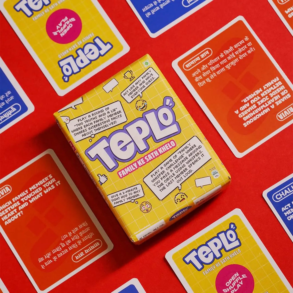 Teplo Playing Cards – The Ultimate Family Game Night Essential - Naivri