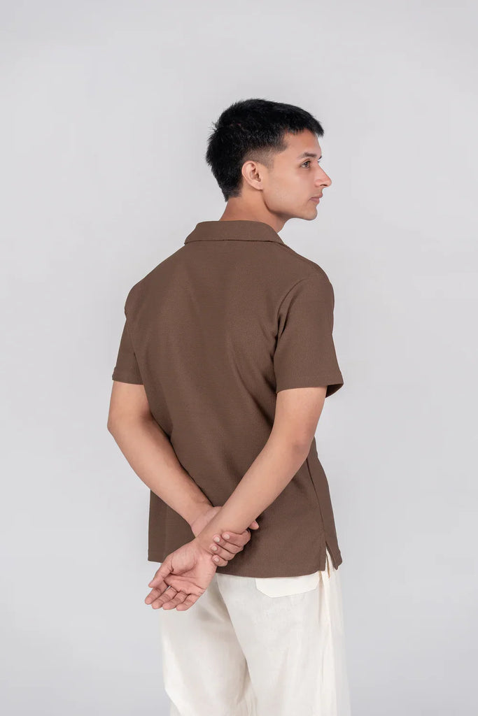 The Easecode V-Neck Polo - Naivri