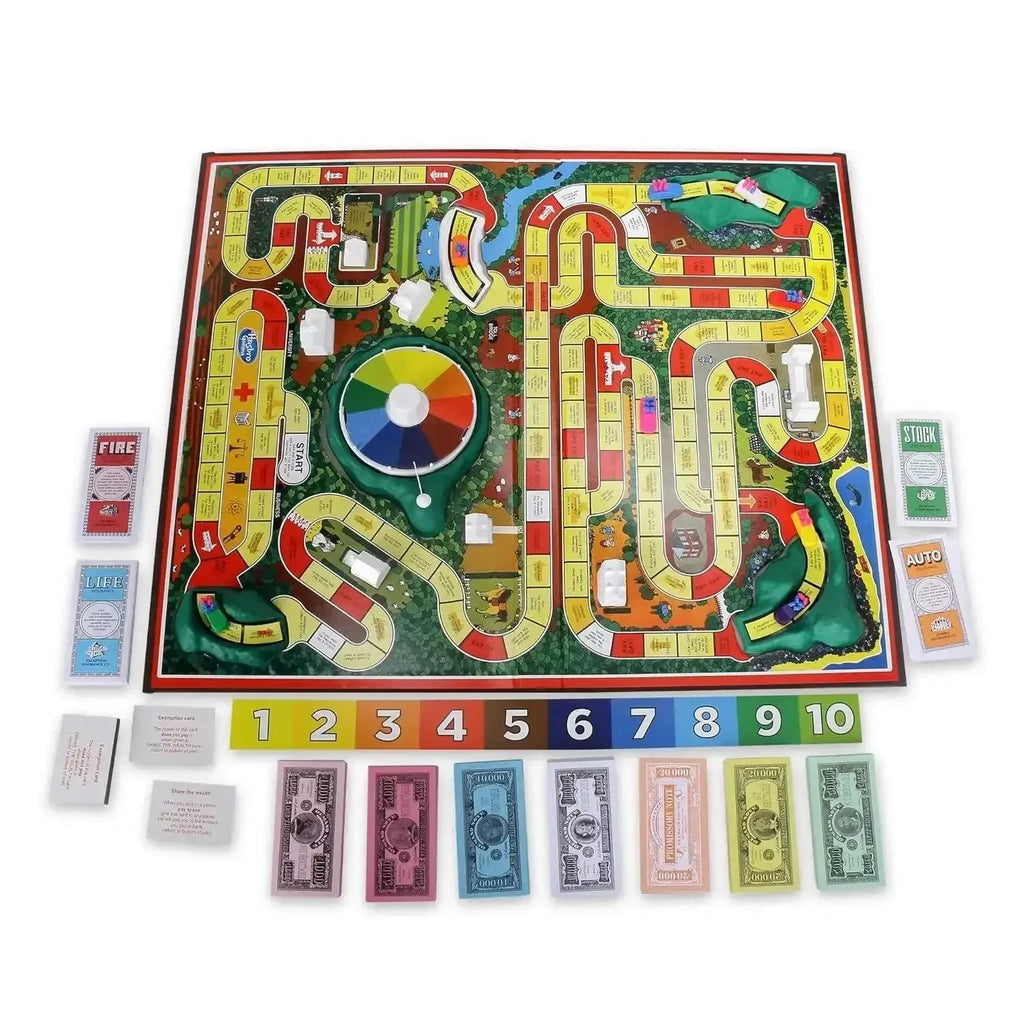 The Game of Life E8277 – Make Every Move Count in This Fun Family Board Game - Naivri