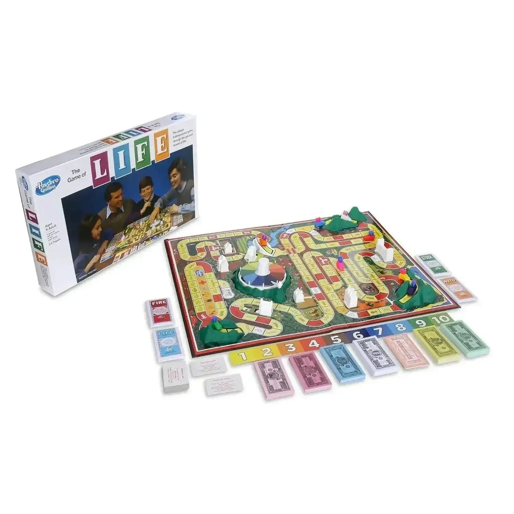 The Game of Life E8277 – Make Every Move Count in This Fun Family Board Game - Naivri