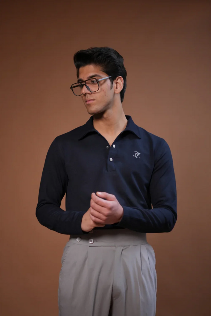 The Premium Buttoned Polo - Naivri