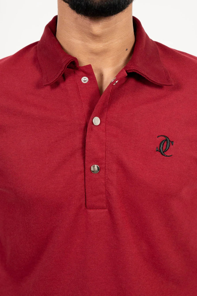 The Premium Buttoned Polo - Naivri