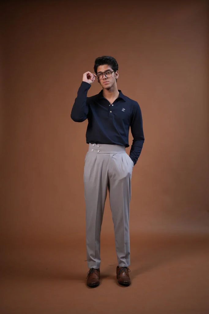 The Premium Buttoned Polo - Naivri