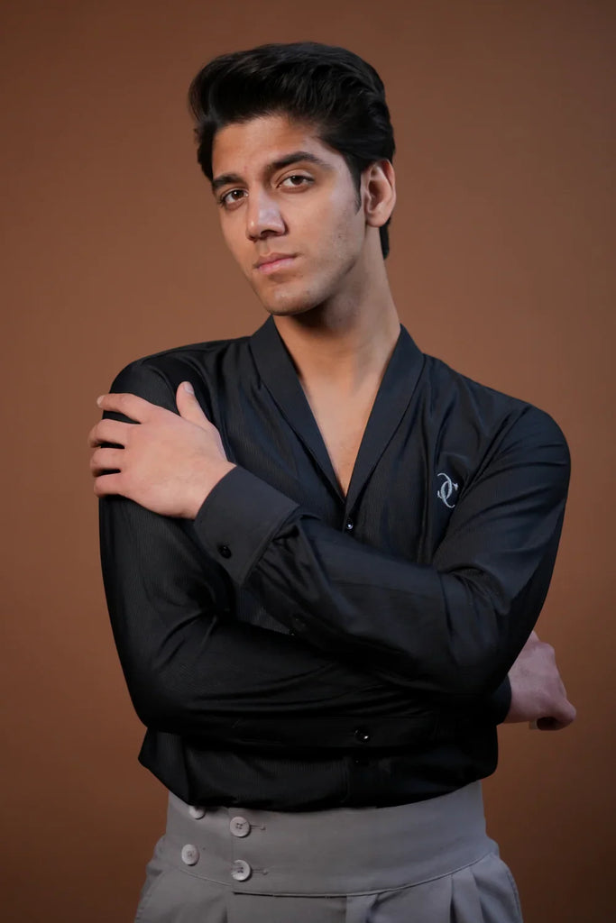 The Prestige Shawl Collar Shirt - Naivri