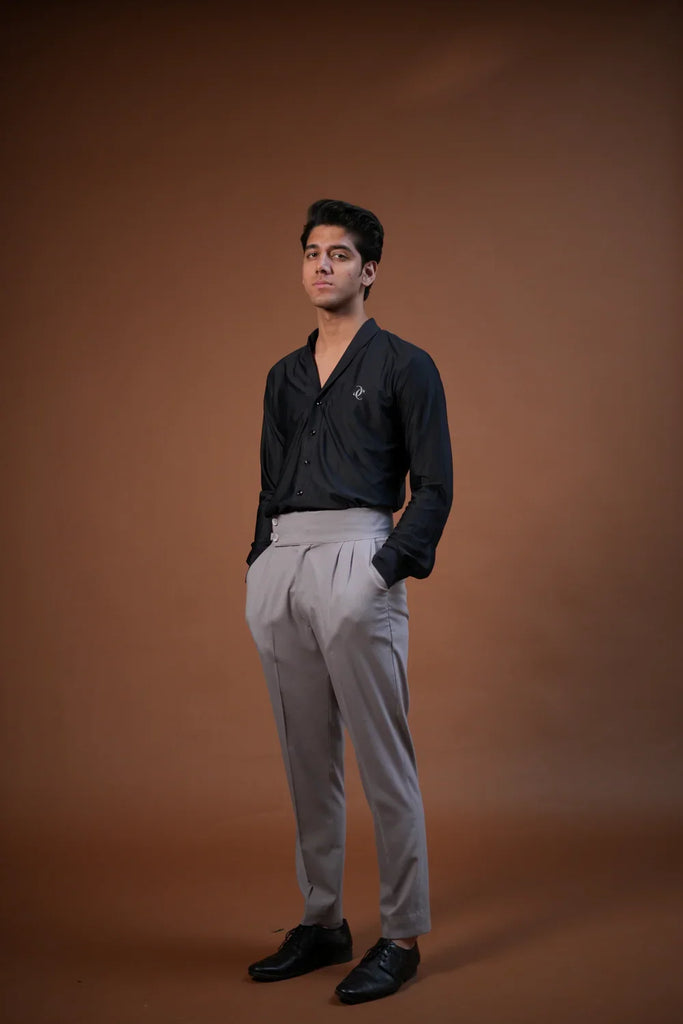 The Prestige Shawl Collar Shirt - Naivri