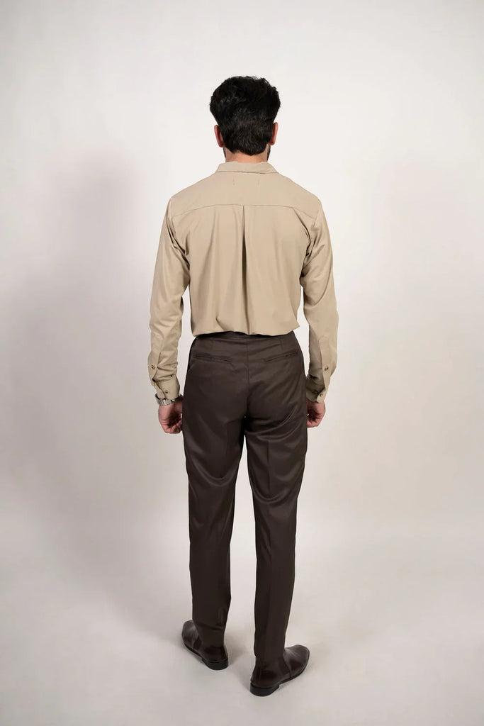 The Prestige Shawl Collar Shirt - Naivri