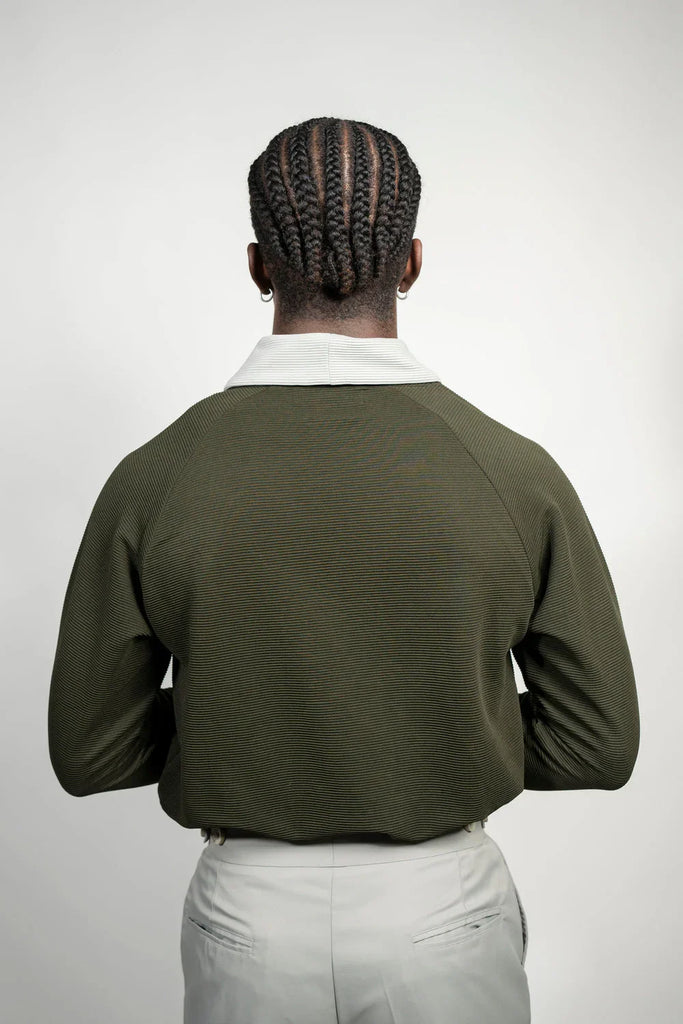 The Signature Shawl Collar T-shirt - Naivri