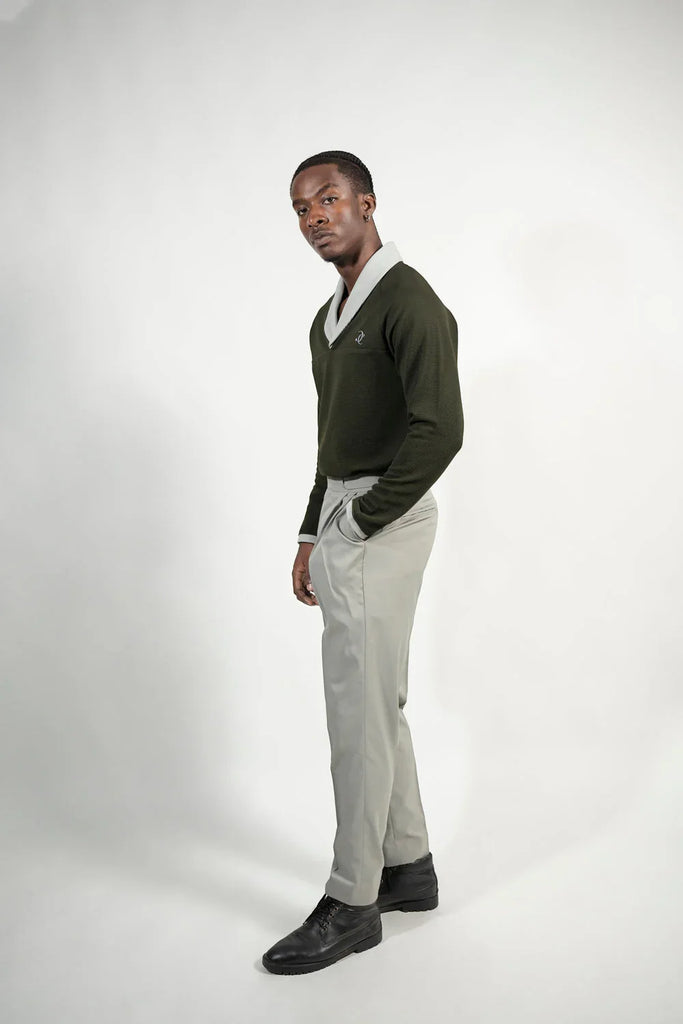 The Signature Shawl Collar T-shirt - Naivri