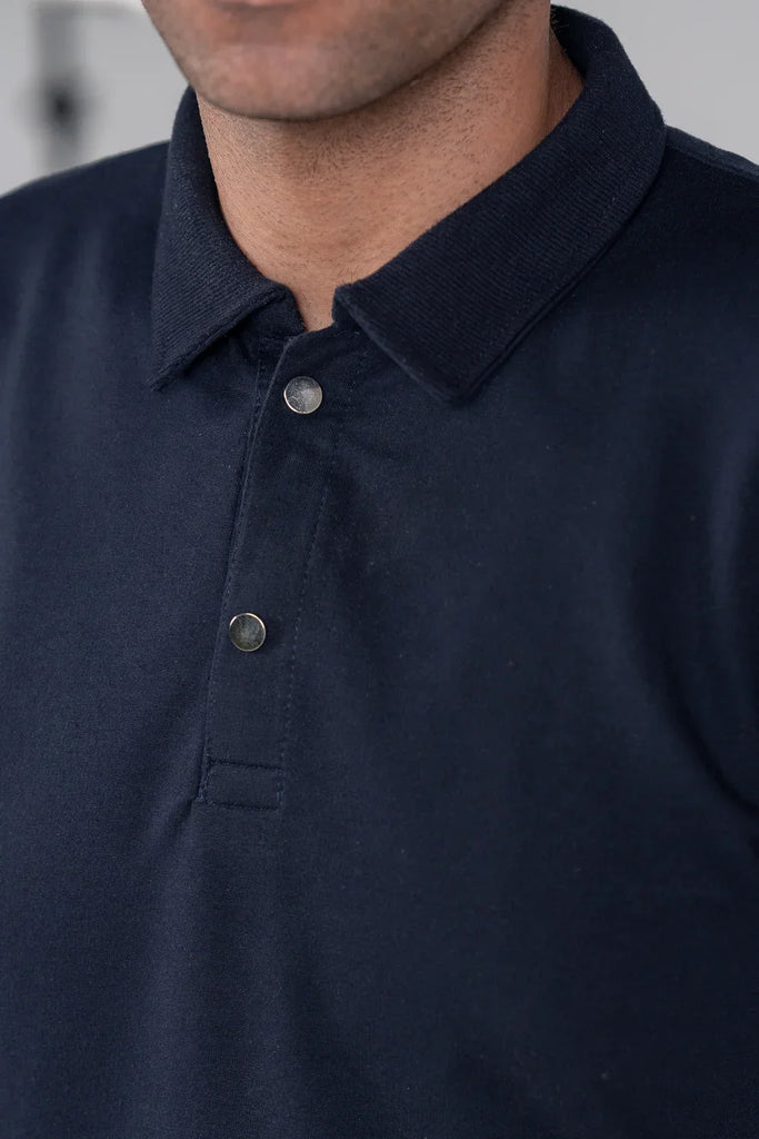 The Snap Button Polo - Naivri