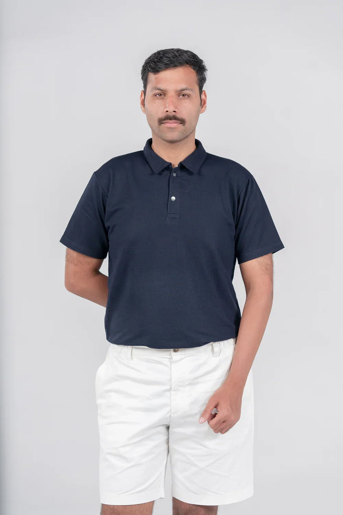 The Snap Button Polo - Naivri