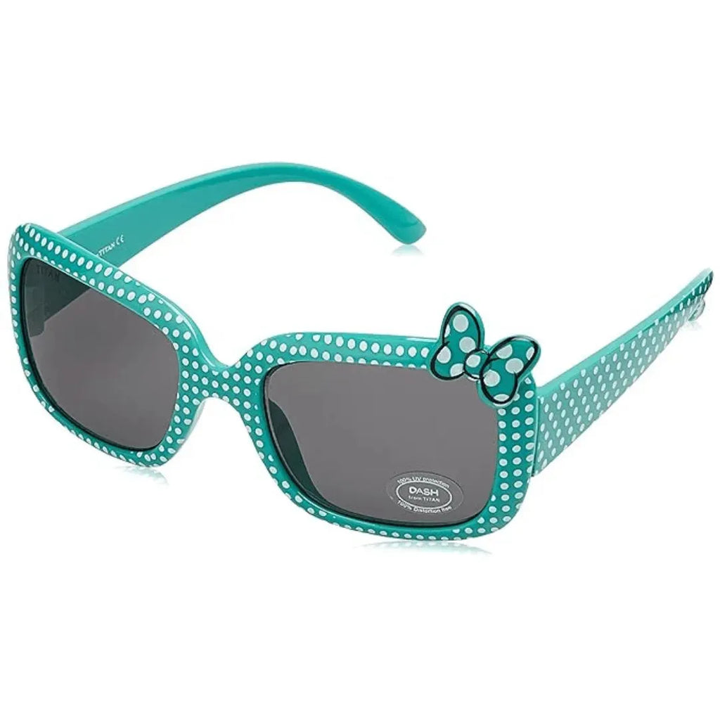 Titan Dash Green Square Kids Sunglasses SDS017BAV - Naivri