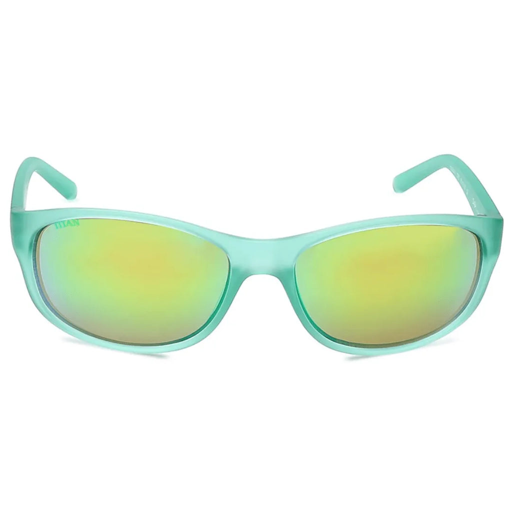 Titan Dash Green Square Kids Sunglasses SDS041GR3V - Naivri