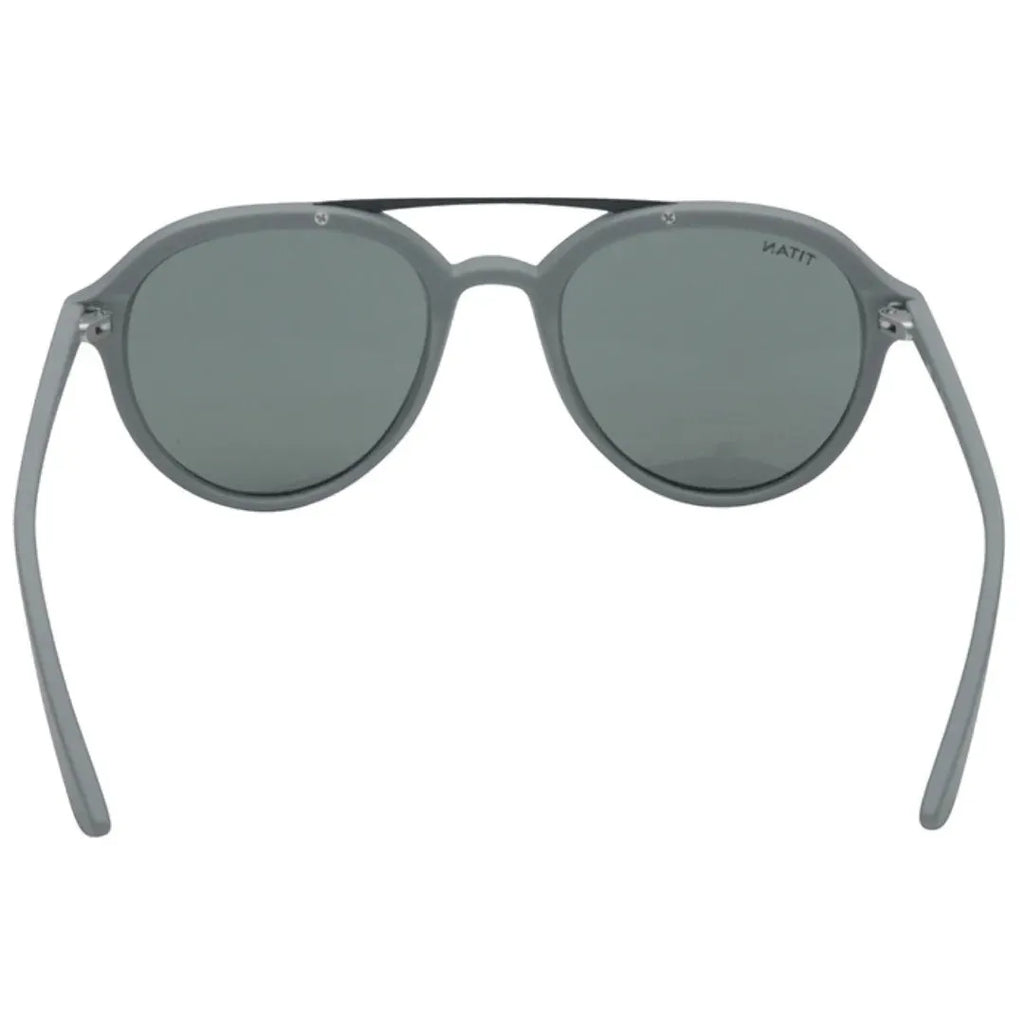 Titan Dash Grey Aviator Rimmed Kids Sunglasses SDS042GR3V - Naivri