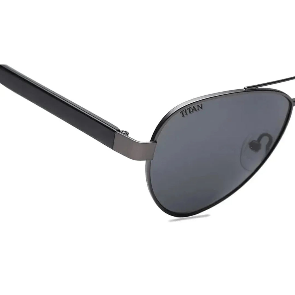 Titan Dash Grey Pilot Kids Sunglasses SDS039BK1V - Naivri