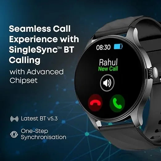 Titan Fastrack Limitless XR1 Smart Watch with 1.38" HD Display, Bluetooth Calling, AI Voice Assistant, 100+ Sports Modes, Health Suite, Up to 5-Day Battery Life, IP68 (Assorted Colours) - Naivri