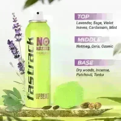 Titan Fastrack No Nasties Perfume Spray Upbeat - Naivri