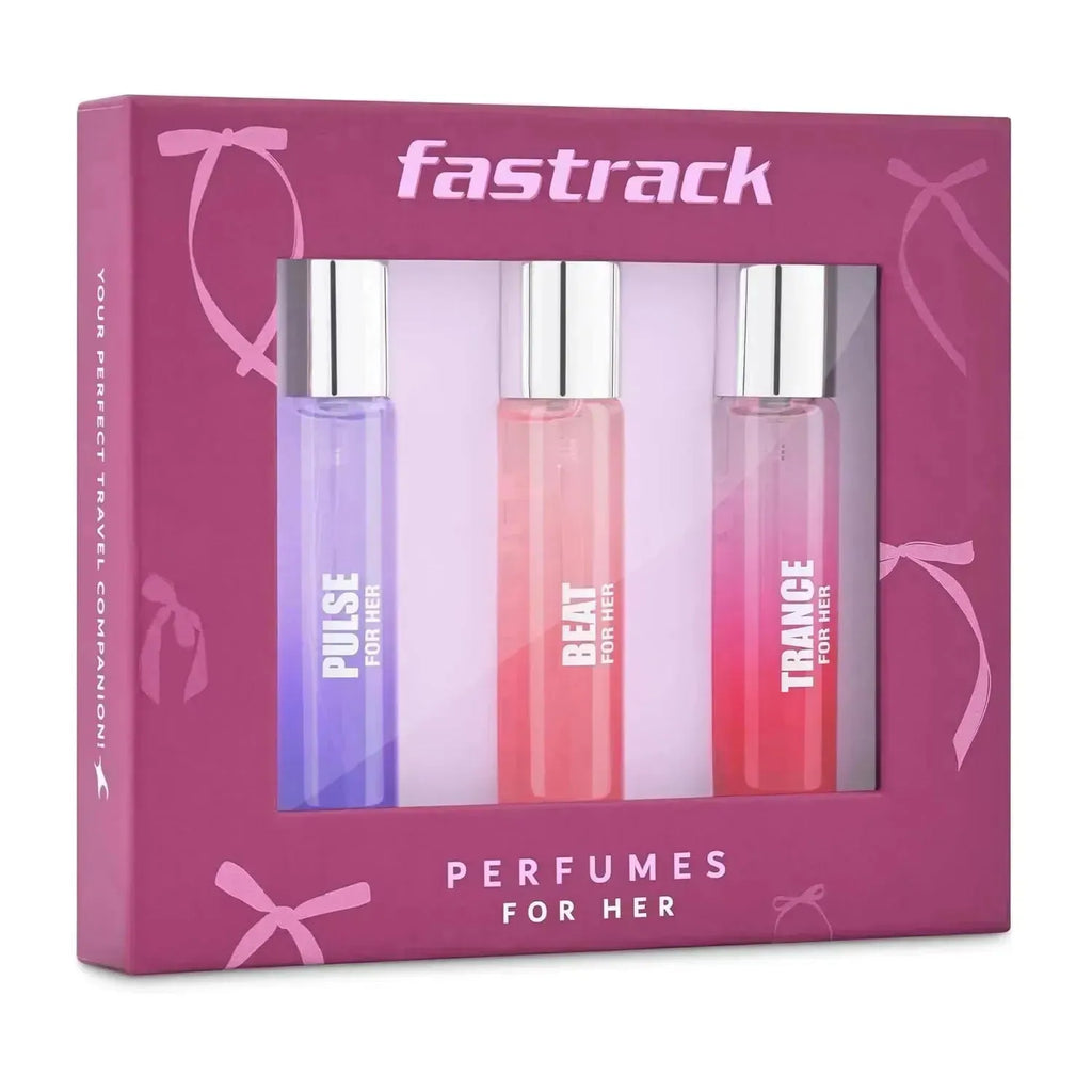 Titan Fastrack Travel Pack for Her (20 ml X 3) - Naivri