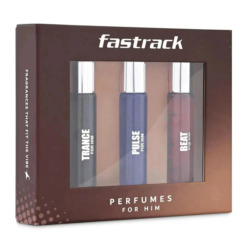 Titan Fastrack Travel Pack for Him (20 ml X 3) - Naivri