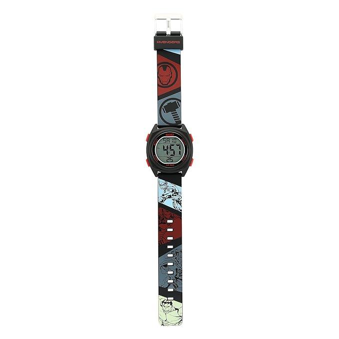 Titan Zoop Marvel Digital Dial Polyurethane Strap with Avengers Character Watch for Kids | NS16025PP05 - Naivri