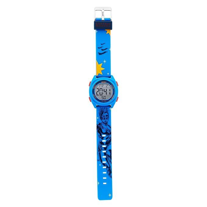 Titan Zoop Marvel Digital Dial Polyurethane Strap with Captain Marvel Character Watch for Kids | NS16025PP04 - Naivri