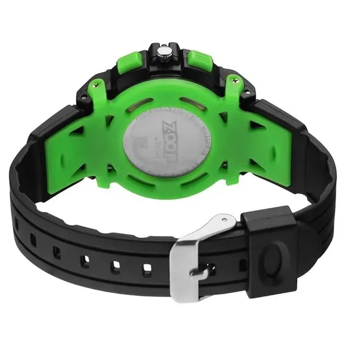 Titan Zoop Quartz Analog Digital Green Dial Plastic Strap Watch for Kids | 16033PP03W - Naivri