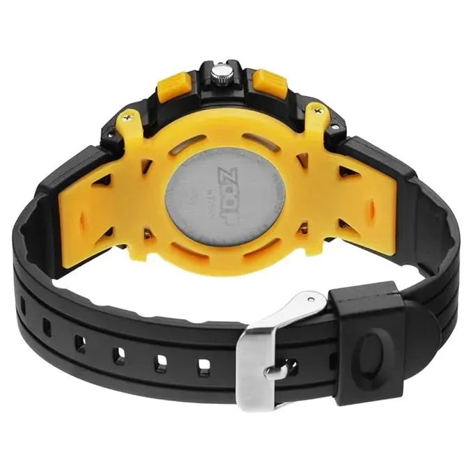 Titan Zoop Quartz Analog Digital Yellow Dial Plastic Strap Watch for Kids | NSC4048PP24 - Naivri