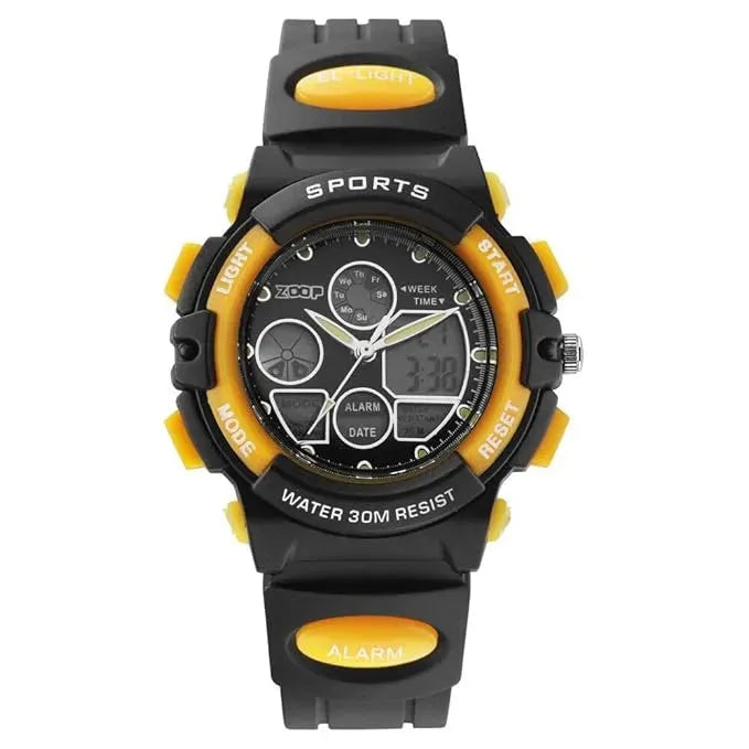 Titan Zoop Quartz Analog Digital Yellow Dial Plastic Strap Watch for Kids | NSC4048PP24 - Naivri