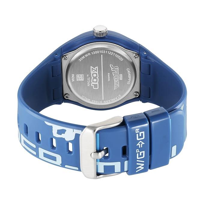 Titan Zoop Quartz Analog Multicoloured Dial PU Strap Watch for Kids | C4048PP53 - Naivri