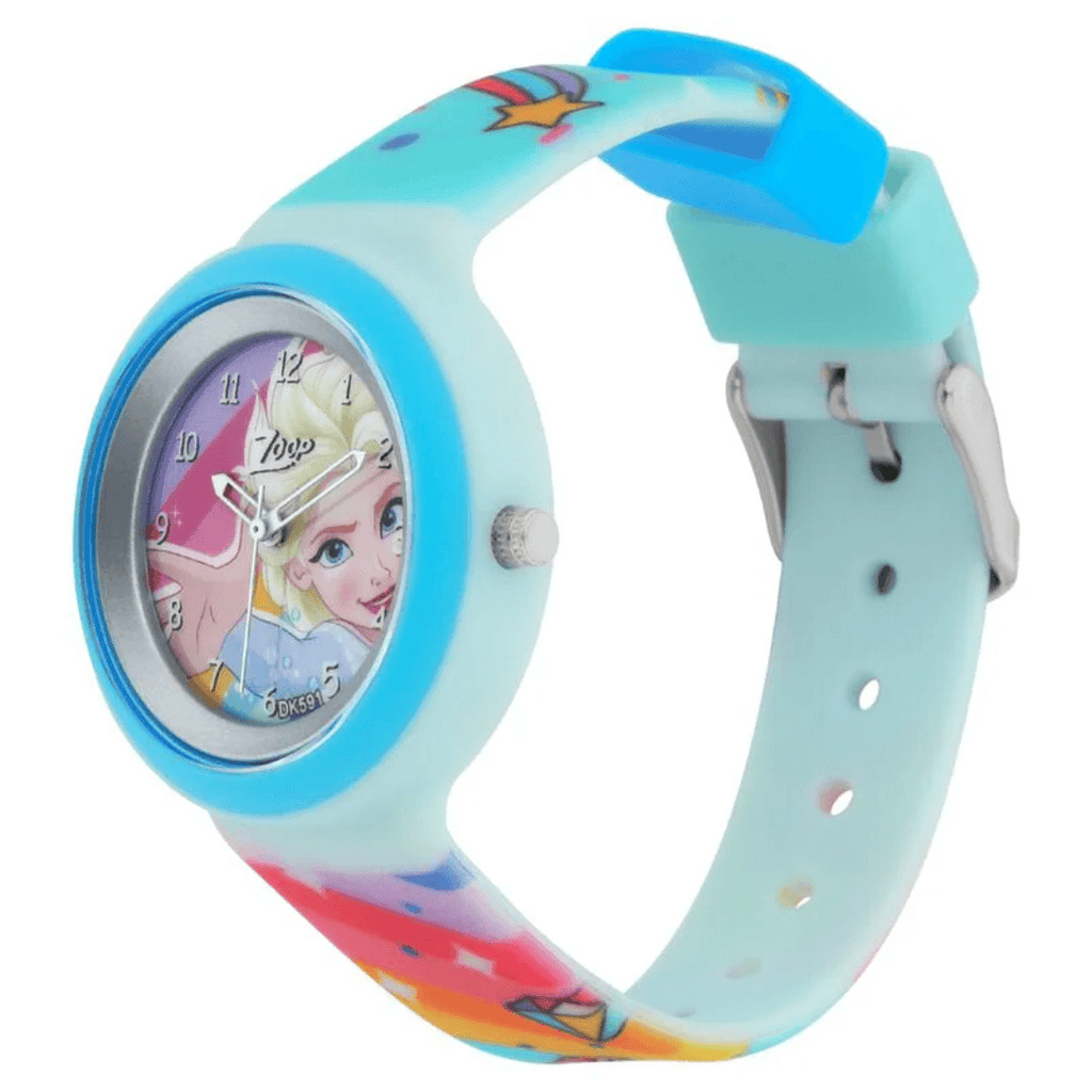 Titan Zoop Quartz Analog Multicoloured Dial PU Strap Watch for Kids | NS26006PP07W - Naivri