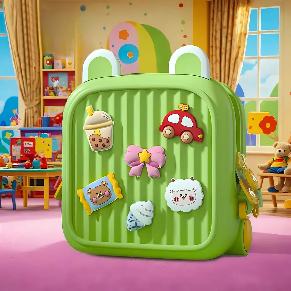 Toddler Mini Cute Backpack with DIY Cute Cartoon Animal For Preschool Kids - Naivri