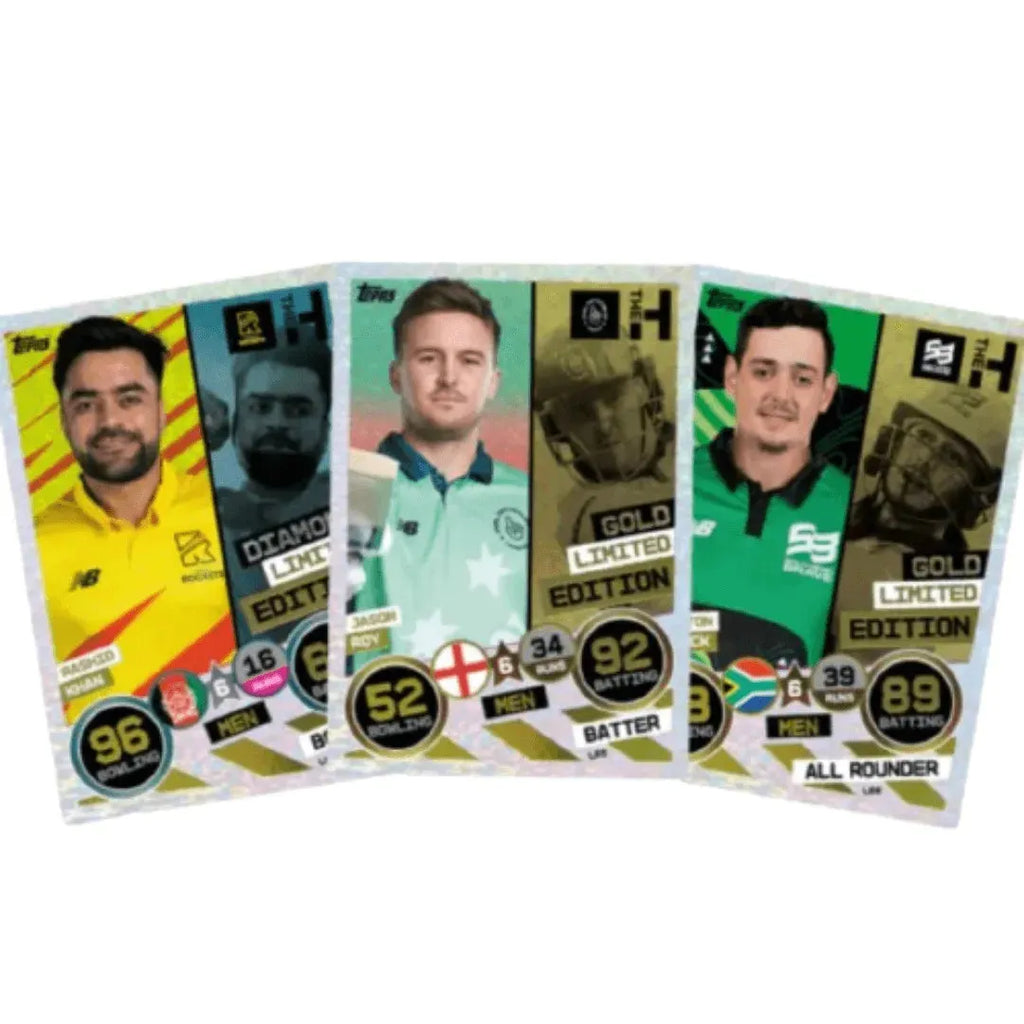 Topps Cricket Attax Hundred 2022 Value Pack – Play, Collect & Win! - Naivri