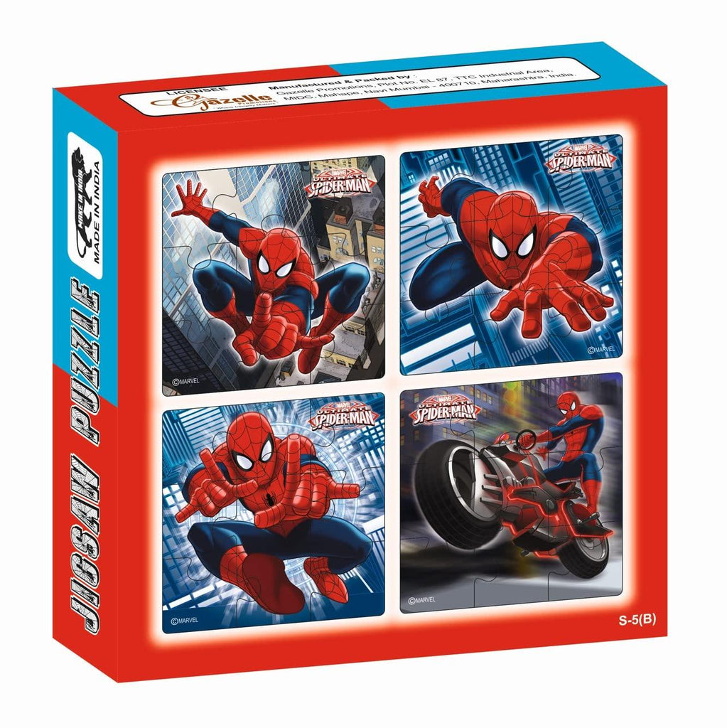 Topps Jigsaw Puzzle Spiderman 8 In 1 - Naivri