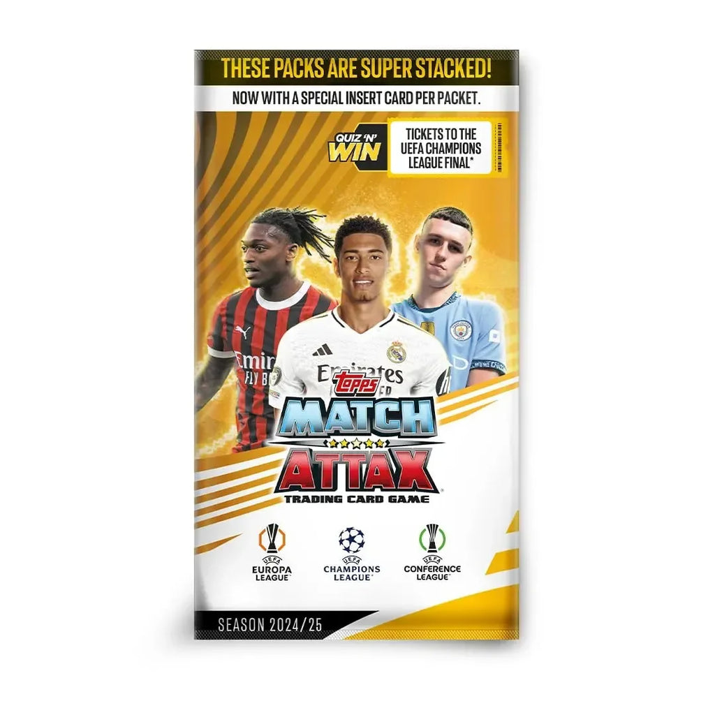 Topps Match Attax 2024-25 Flow Pack – Build Your Dream Team! - Naivri